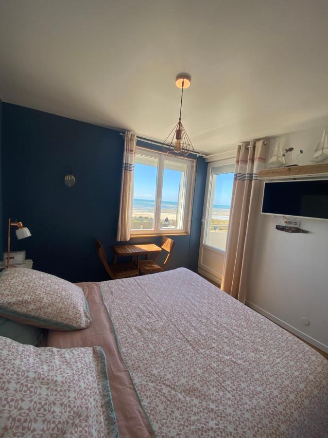 chambre Lumière du cap vue mer à la Villa plein vent Barneville-Carteret Esterno foto