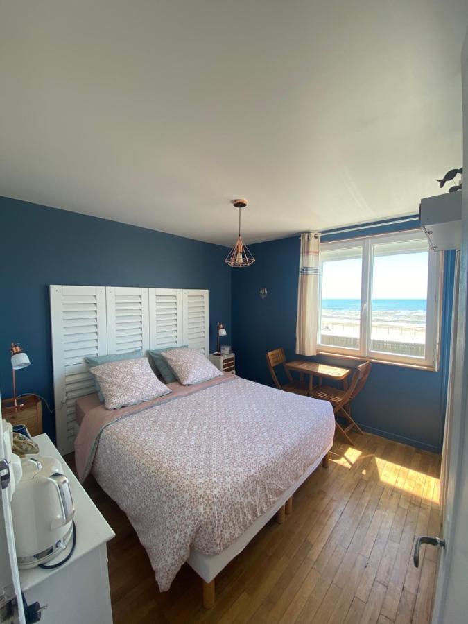 chambre Lumière du cap vue mer à la Villa plein vent Barneville-Carteret Esterno foto