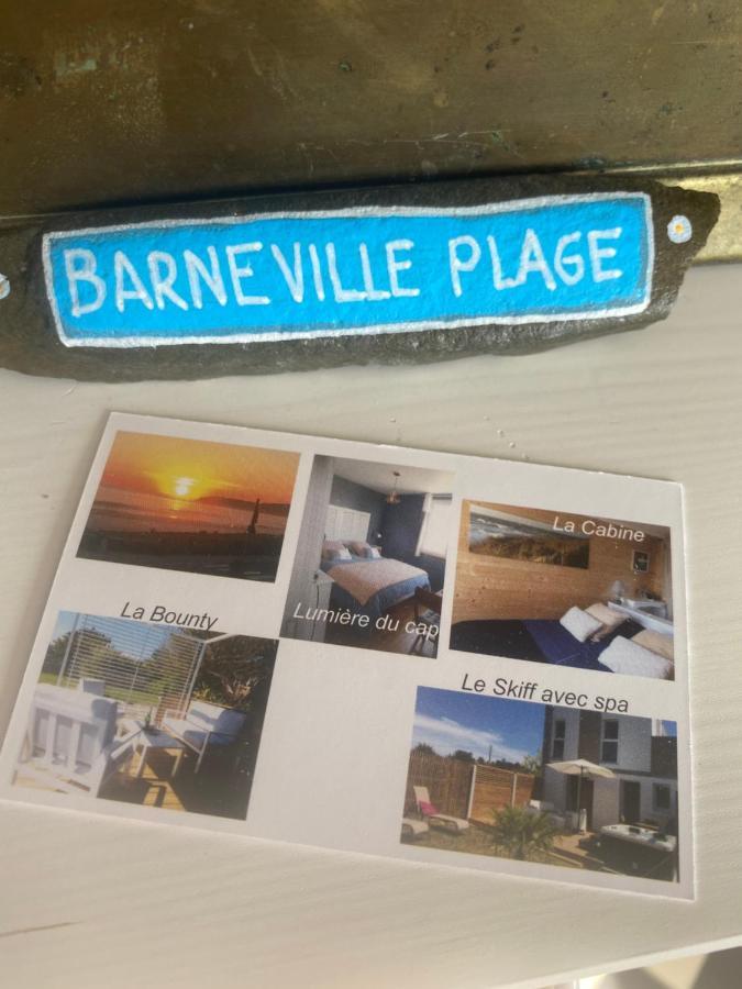 chambre Lumière du cap vue mer à la Villa plein vent Barneville-Carteret Esterno foto